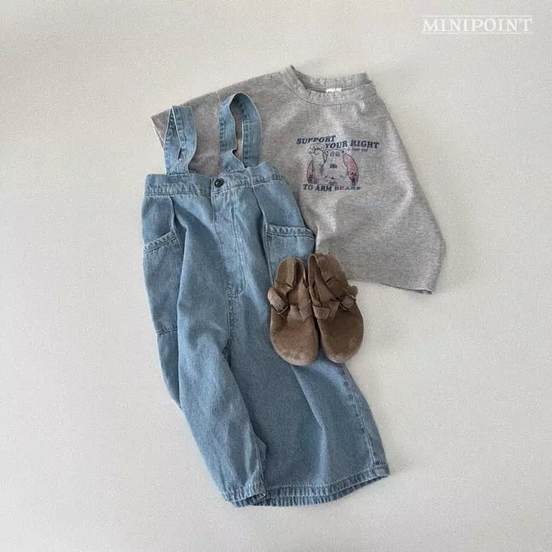 Minipoint - Korean Children Fashion - #childofig - Bear Tee - 5
