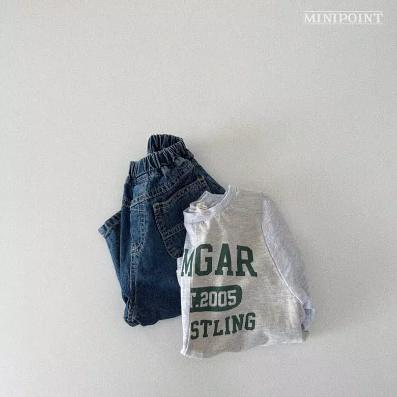 Minipoint - Korean Children Fashion - #childofig - Ak Tee - 2