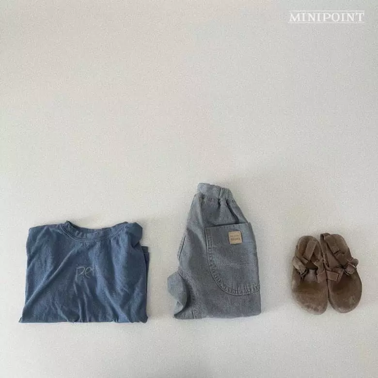 Minipoint - Korean Children Fashion - #childrensboutique - OB Denim Panta - 11