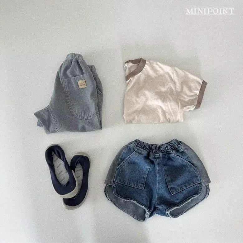 Minipoint - Korean Children Fashion - #fashionkids - Line Lip Tee - 5