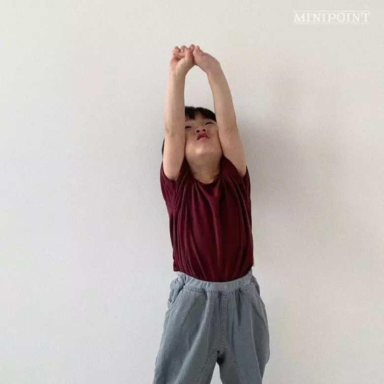 Minipoint - Korean Children Fashion - #discoveringself - Hock Piping Tee - 4