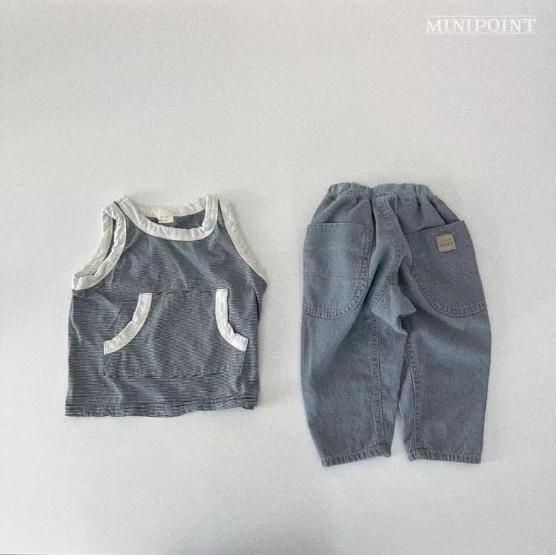 Minipoint - Korean Children Fashion - #kidsstore - Tong Sleeveless - 5
