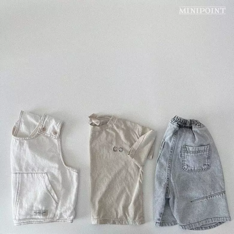 Minipoint - Korean Children Fashion - #magicofchildhood - Face Tee - 2