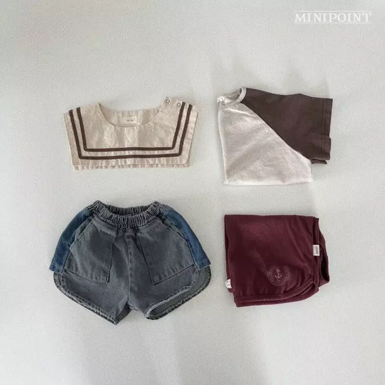 Minipoint - Korean Children Fashion - #prettylittlegirls - Hock Piping Tee - 12