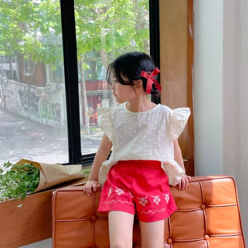 Momo Ann - Korean Children Fashion - #childrensboutique - French Shorts - 5