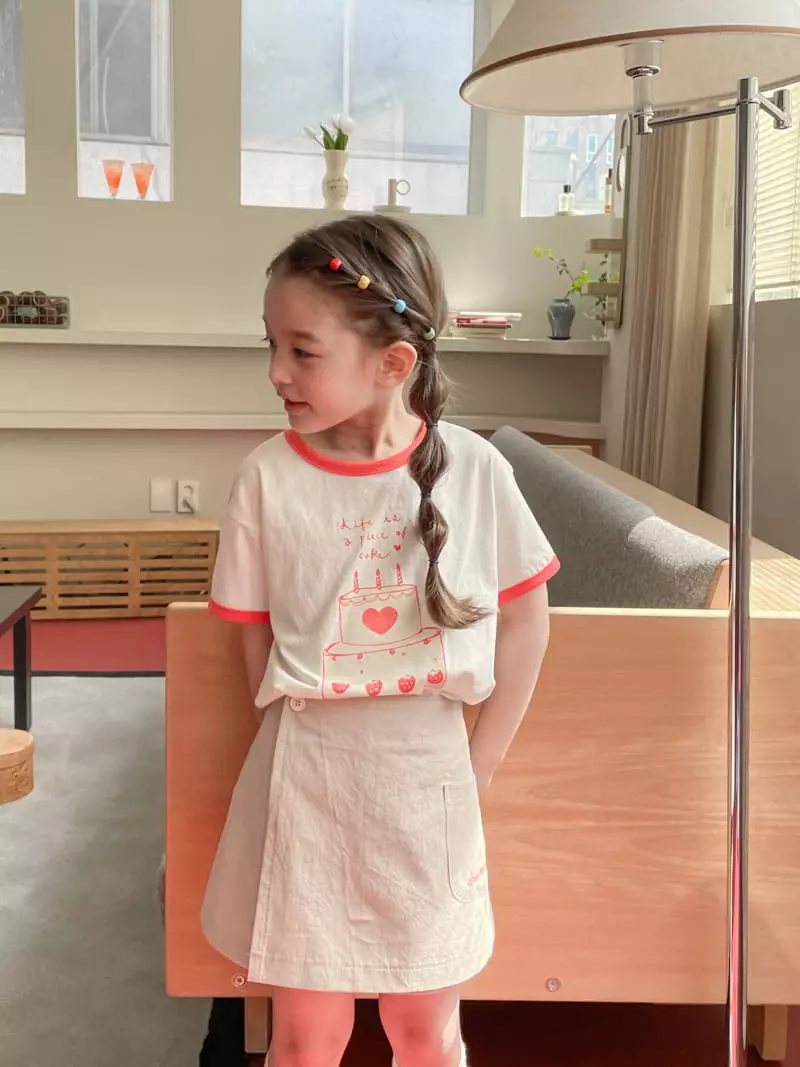 Momo Ann - Korean Children Fashion - #kidsstore - Cake Tee - 5