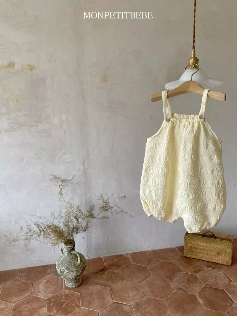 Mon Petit Bebe - Korean Baby Fashion - #babyfever - Suesue Overalls - 7