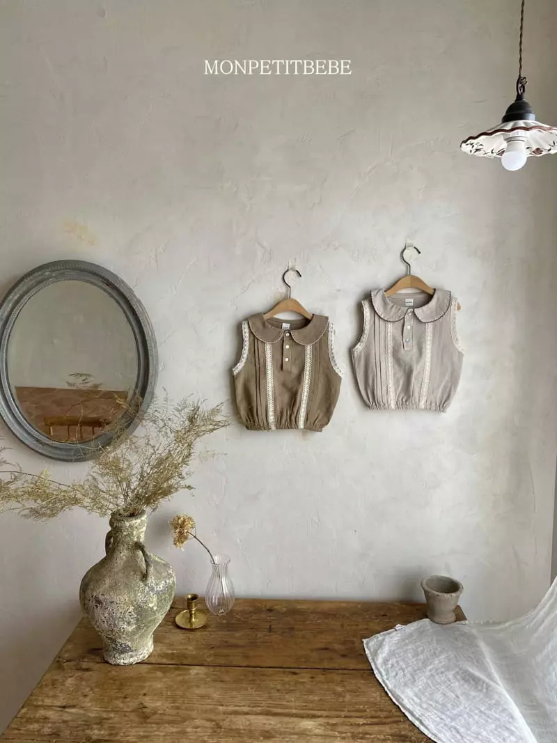Mon Petit Bebe - Korean Baby Fashion - #babygirlfashion - Bebe Miel Blouse - 5