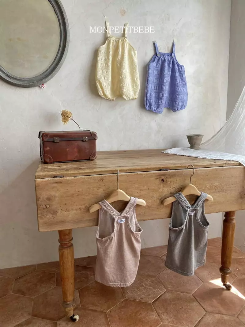 Mon Petit Bebe - Korean Baby Fashion - #babylifestyle - Suesue Overalls - 9