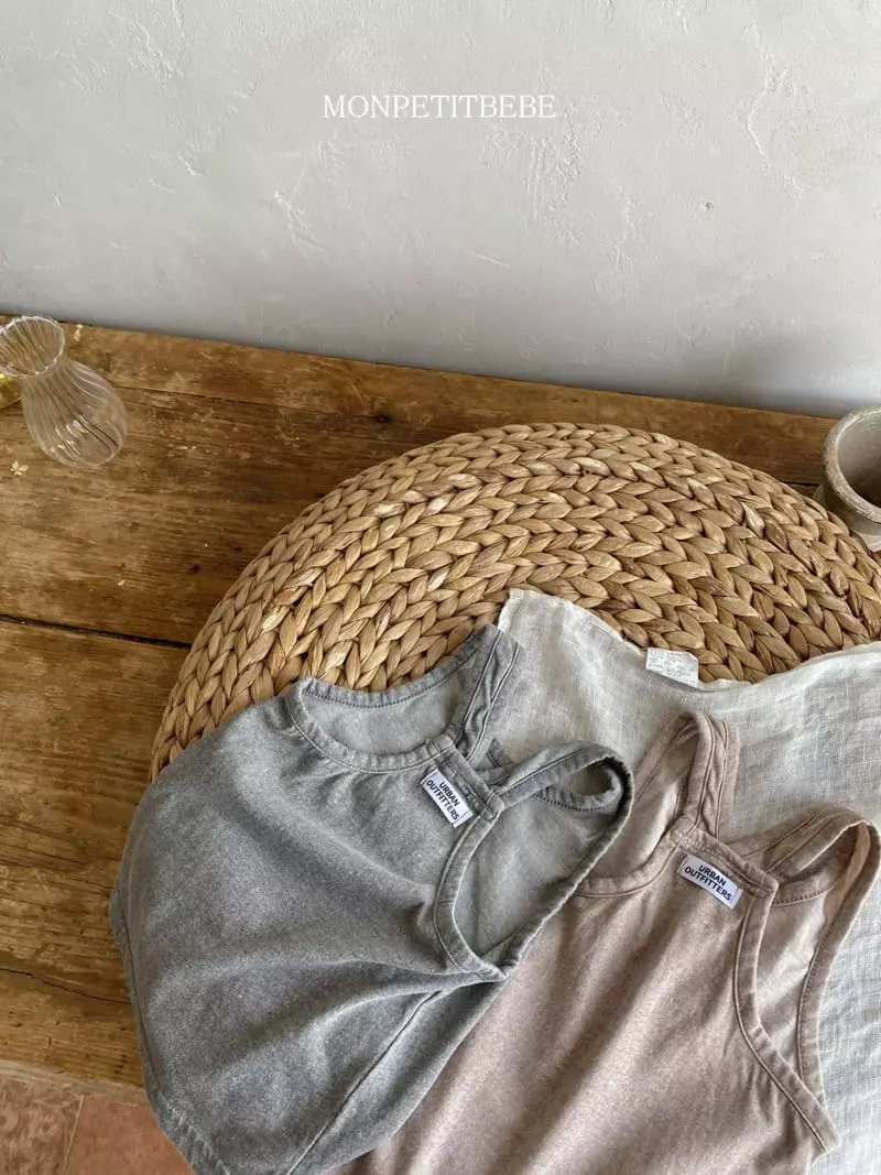 Mon Petit Bebe - Korean Baby Fashion - #babyoutfit - Summer Sleeveless