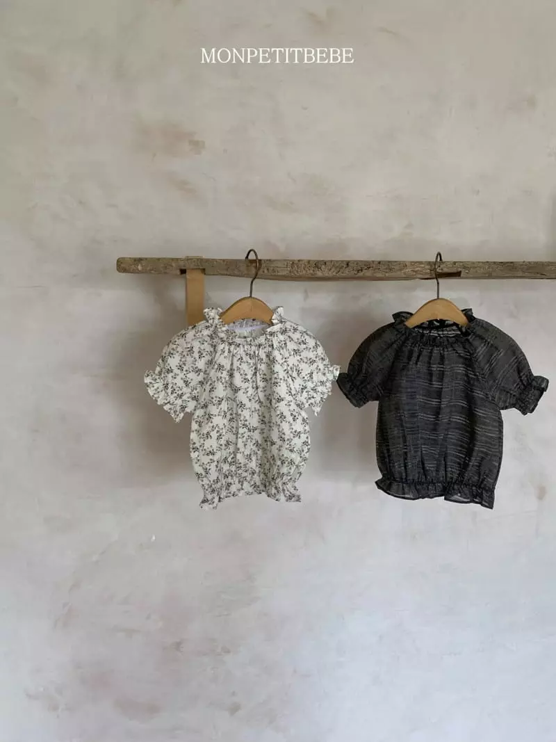Mon Petit Bebe - Korean Children Fashion - #childofig - Rapine Blouse - 2