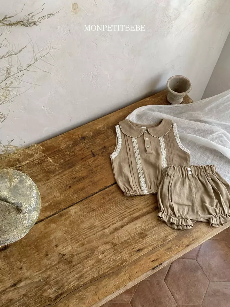 Mon Petit Bebe - Korean Children Fashion - #stylishchildhood - Kid Miel Blouse - 2