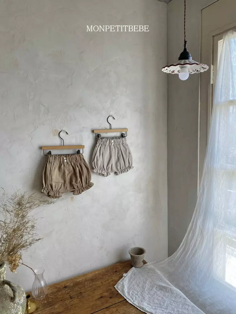 Mon Petit Bebe - Korean Children Fashion - #todddlerfashion - Sharmang Frill Shorts - 2