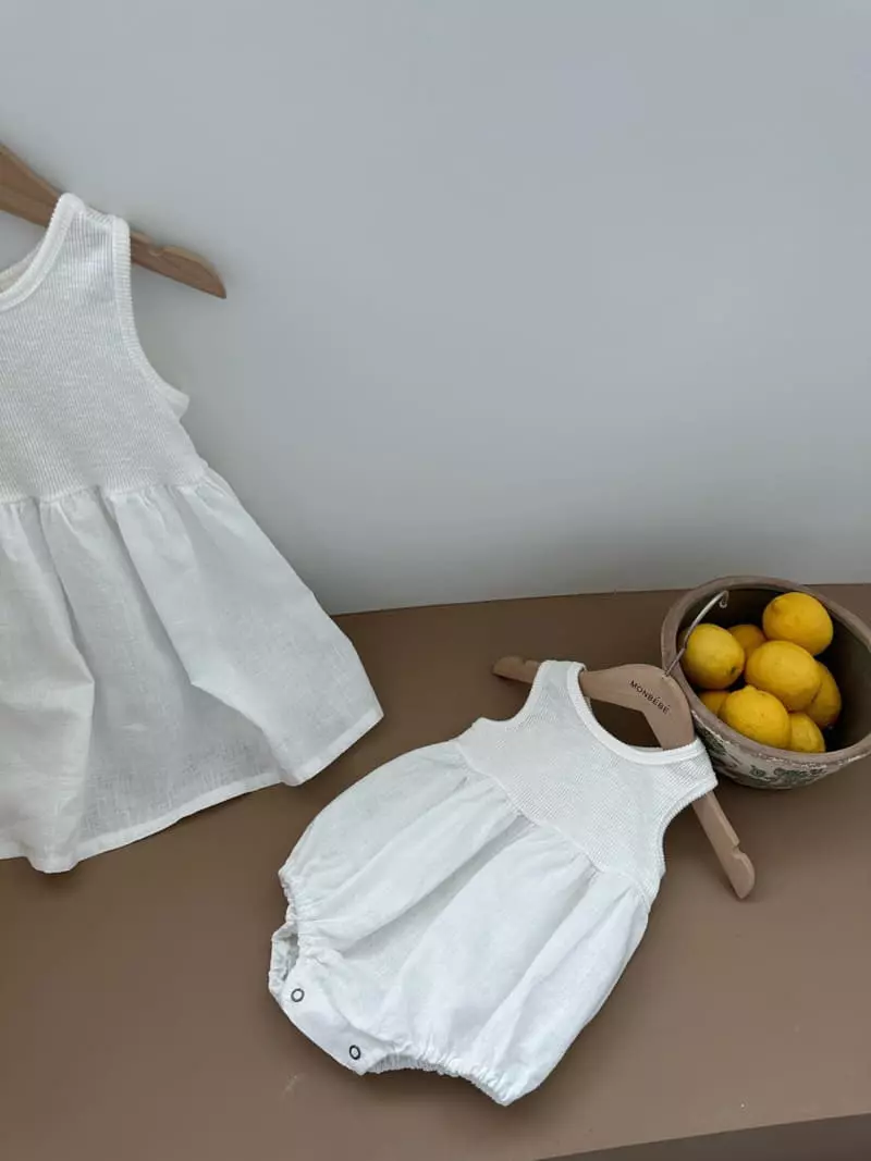 Monbebe - Korean Baby Fashion - #babyboutiqueclothing - Joy Summer Bodysuit - 2