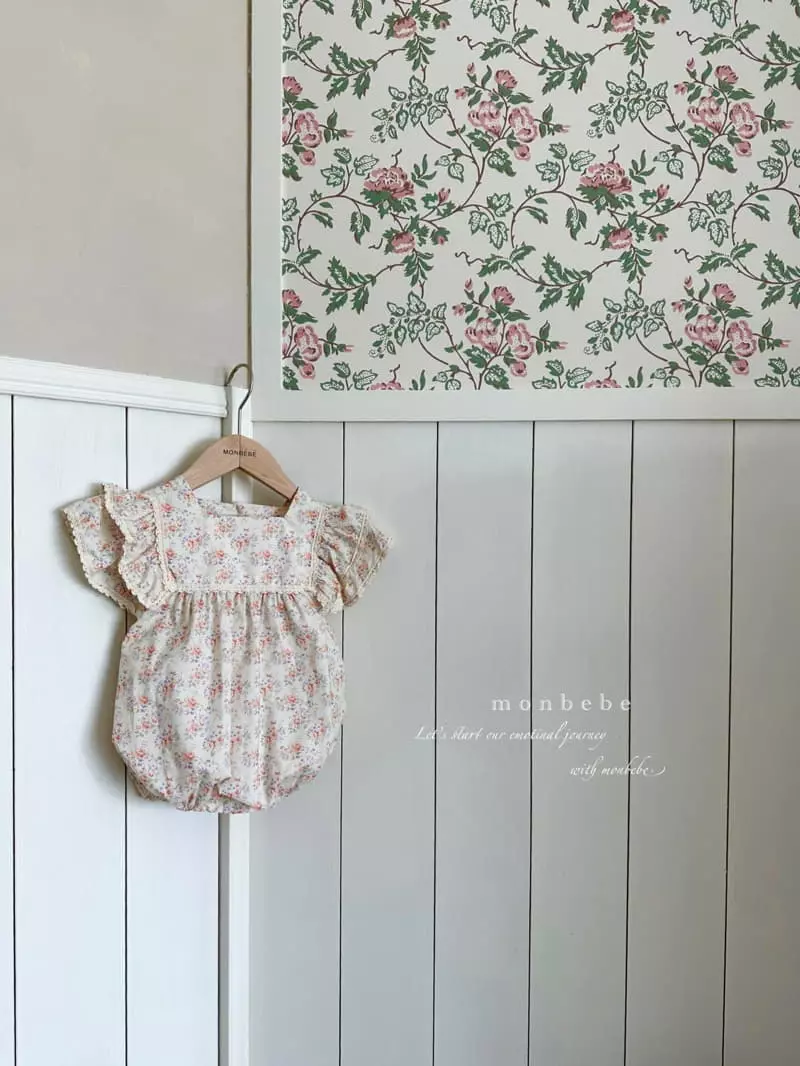 Monbebe - Korean Baby Fashion - #babylifestyle - Lune Angel Bodysuit - 3