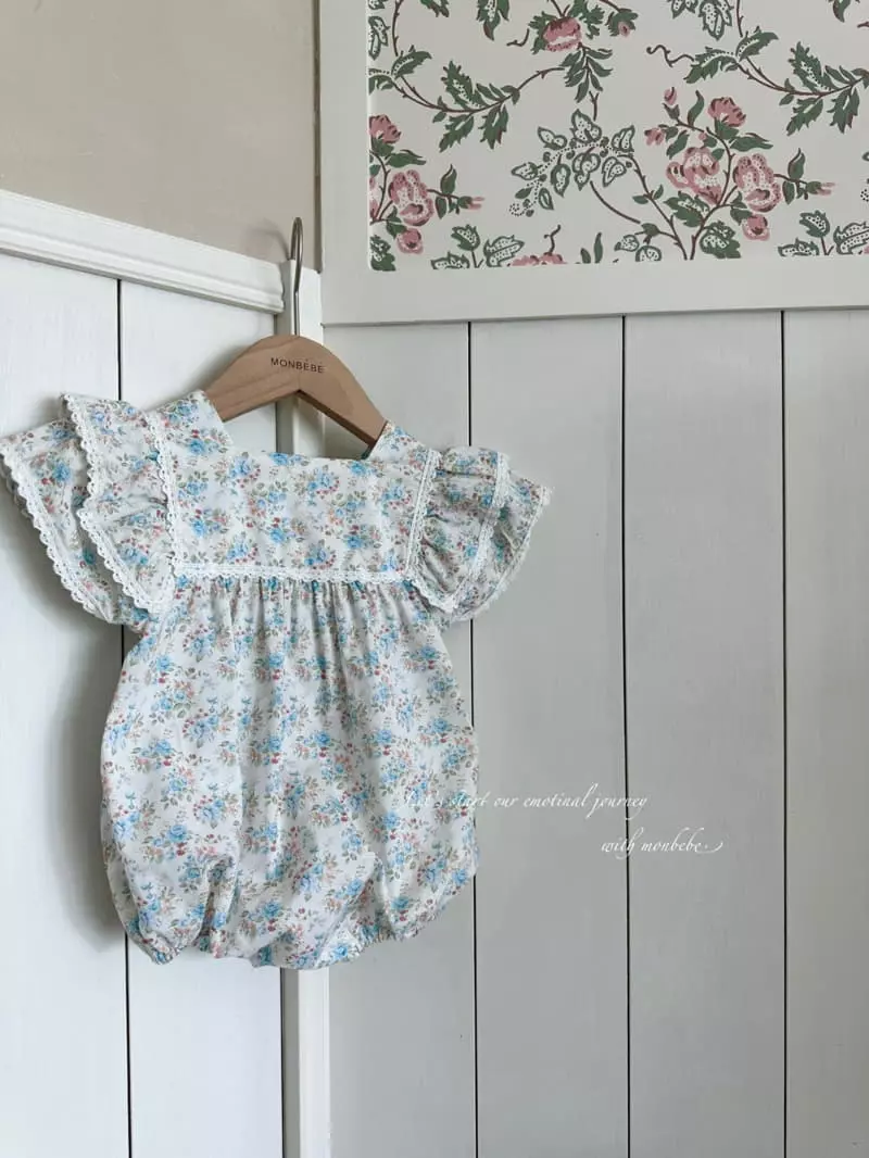 Monbebe - Korean Baby Fashion - #babylifestyle - Lune Angel Bodysuit - 4