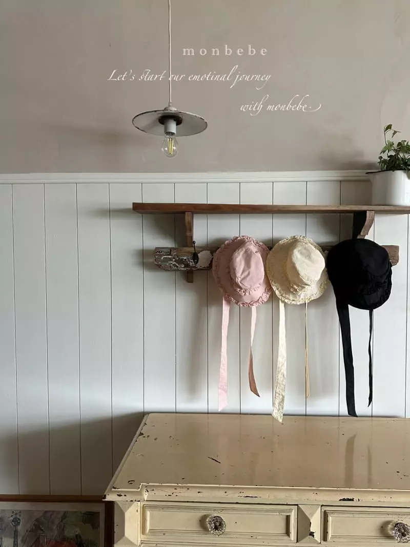 Monbebe - Korean Children Fashion - #kidsshorts - Summer Frill Hat with Mom