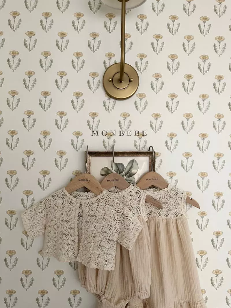 Monbebe - Korean Children Fashion - #kidsshorts - Milk cream Cardigan - 9