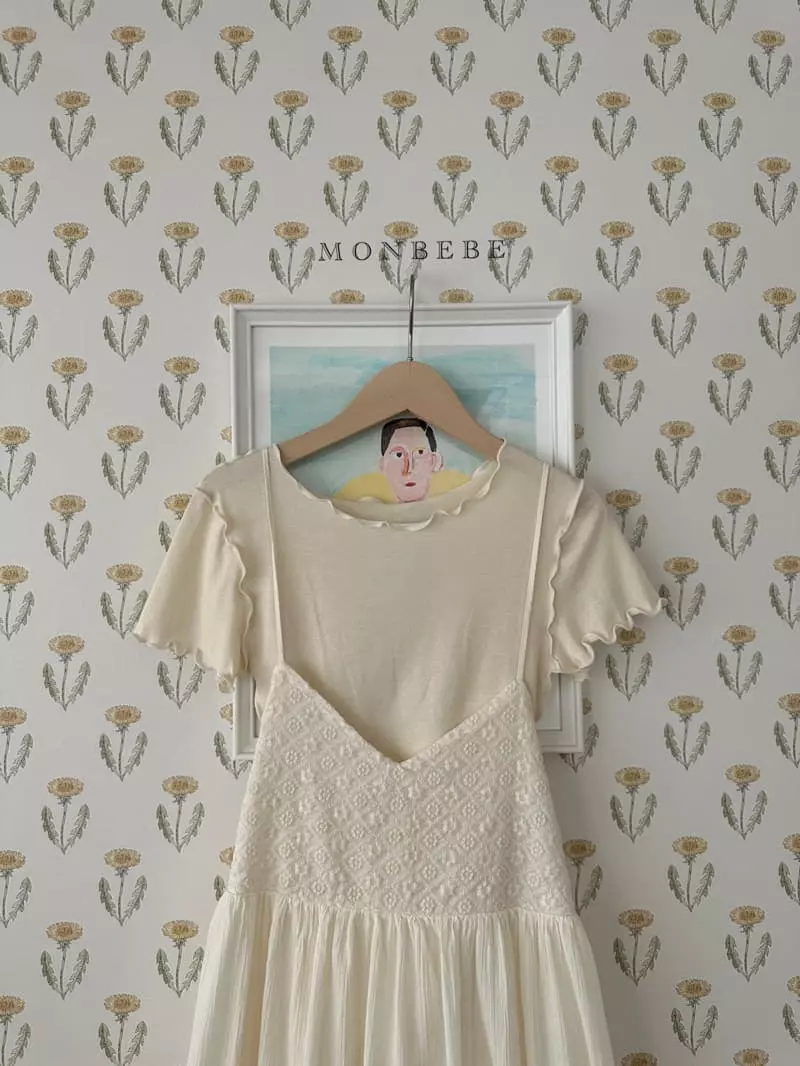 Monbebe - Korean Women Fashion - #womensfashion - Wave Tee Mom - 4