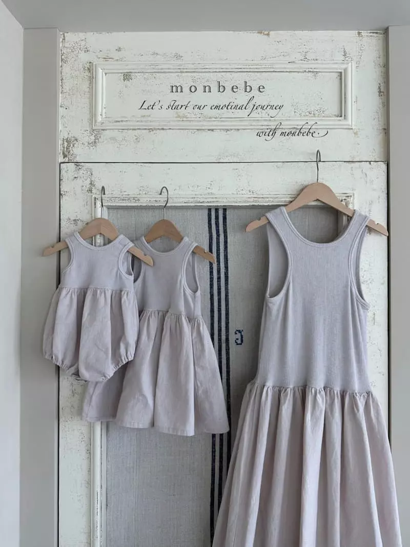 Monbebe - Korean Women Fashion - #momslook - Joy Summer One-piece Mom - 8
