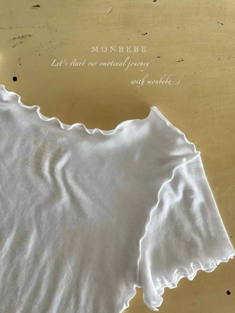 Monbebe - Korean Women Fashion - #womensfashion - Wave Tee Mom - 5
