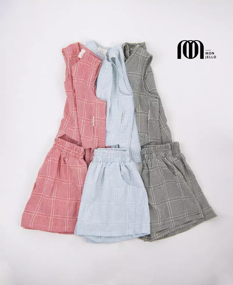 Monjello - Korean Children Fashion - #prettylittlegirls - Ice Cream Top Bottom Set - 2