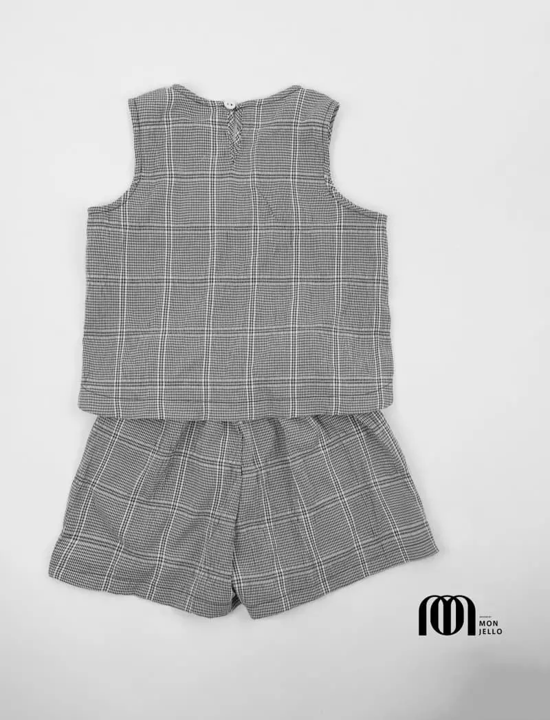 Monjello - Korean Children Fashion - #todddlerfashion - Ice Cream Top Bottom Set - 3