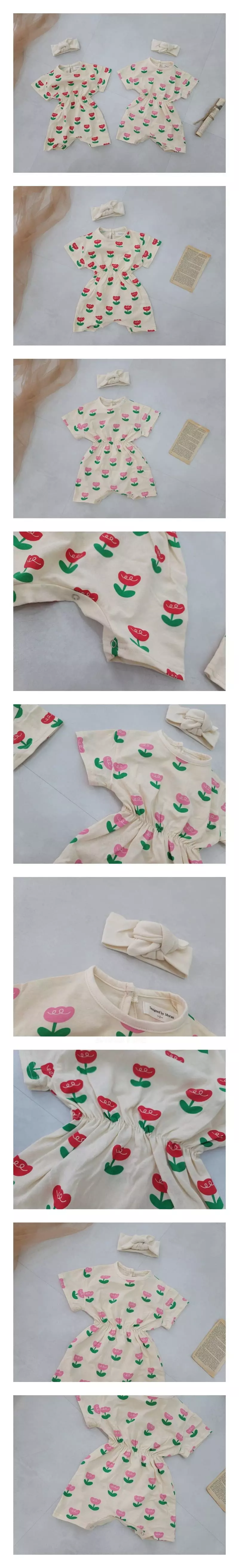 Moran - Korean Baby Fashion - #babyfashion - Tulip Bodysuit
