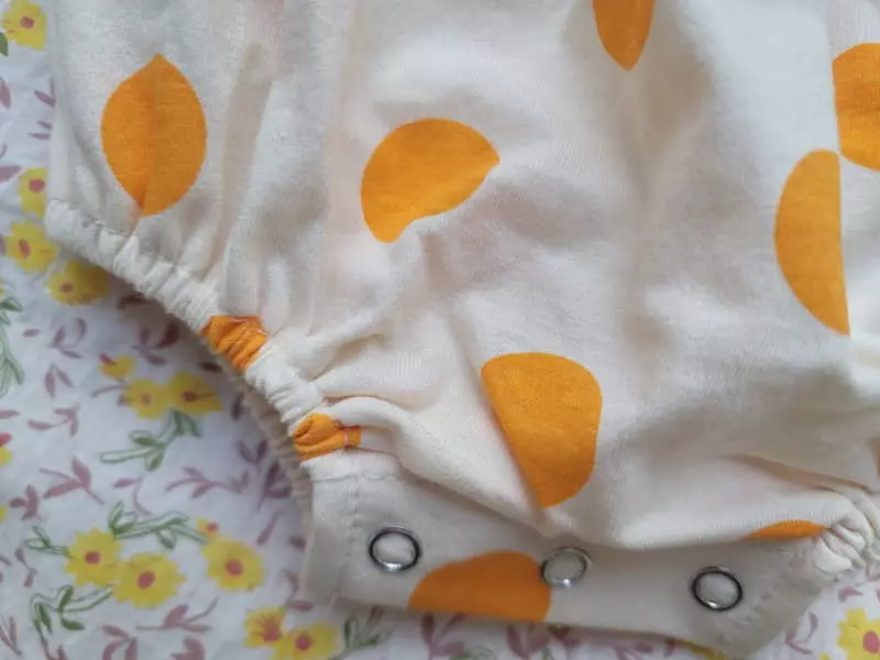 Moran - Korean Baby Fashion - #babyoutfit - Bell Bodysuit Set - 4