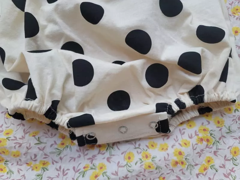Moran - Korean Baby Fashion - #onlinebabyboutique - Bell Bodysuit Set - 5