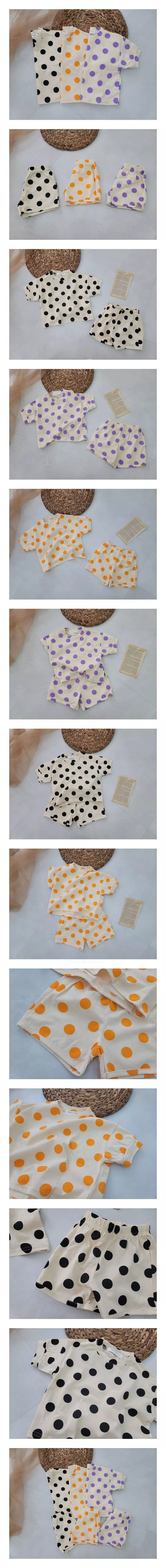 Moran - Korean Children Fashion - #designkidswear - Candy Pop Top Bottom Set
