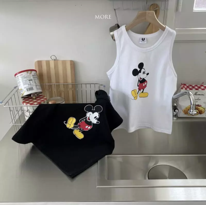More - Korean Children Fashion - #childrensboutique - M Sleeveless Tee