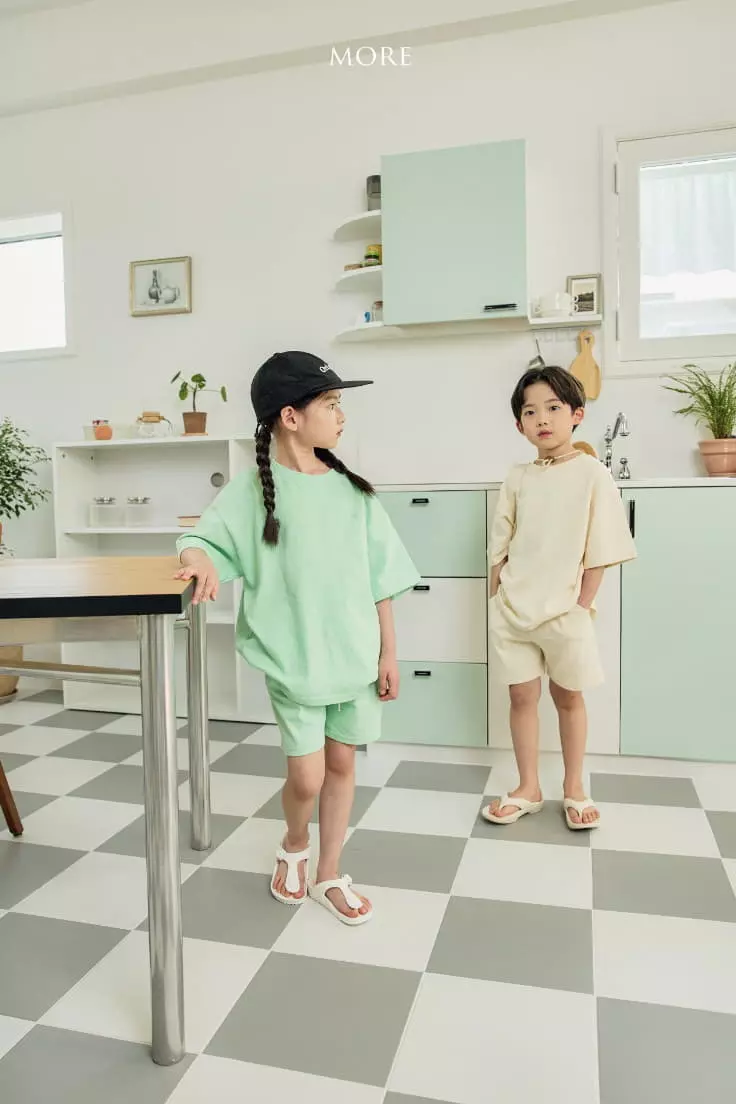 More - Korean Children Fashion - #childrensboutique - More Summer Top Bottom Set - 10