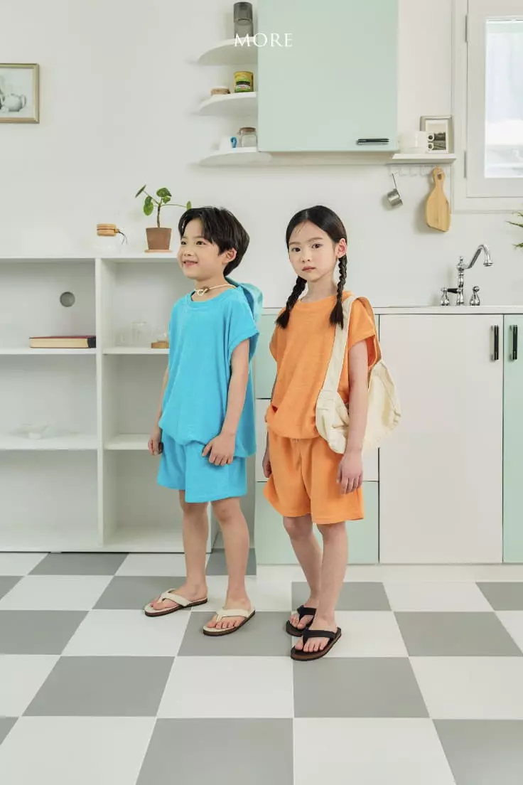 More - Korean Children Fashion - #fashionkids - More Terry Top Bottom Set - 6