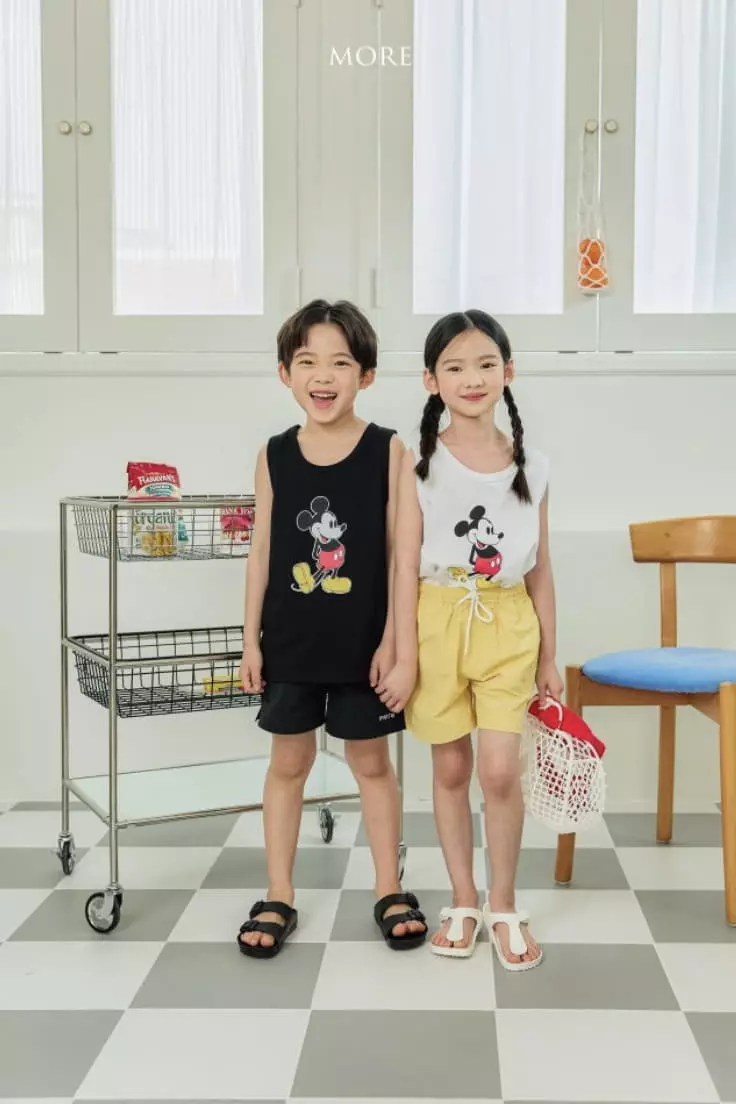 More - Korean Children Fashion - #kidsstore - M Sleeveless Tee - 6