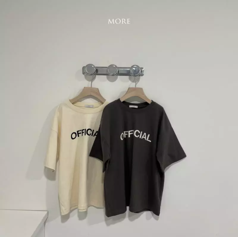 More - Korean Children Fashion - #kidzfashiontrend - Official Tee