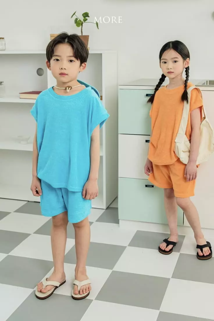 More - Korean Children Fashion - #magicofchildhood - More Terry Top Bottom Set - 12