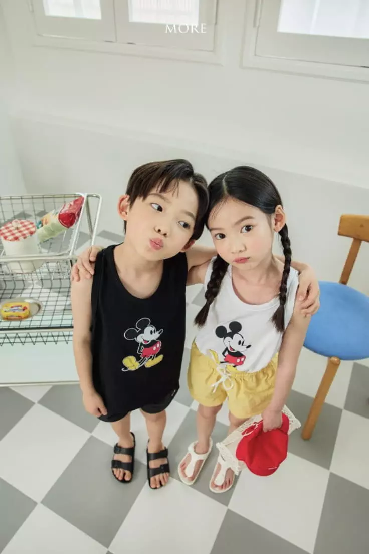 More - Korean Children Fashion - #prettylittlegirls - M Sleeveless Tee - 12