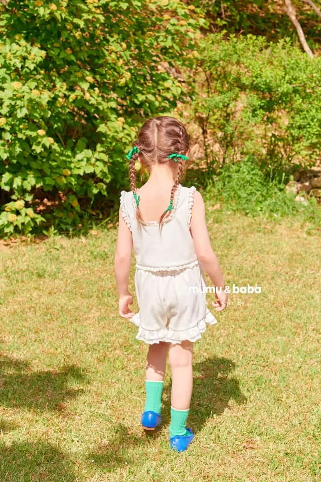 Mumunbaba - Korean Children Fashion - #kidzfashiontrend - Poly Poly Ribbon Pants - 4