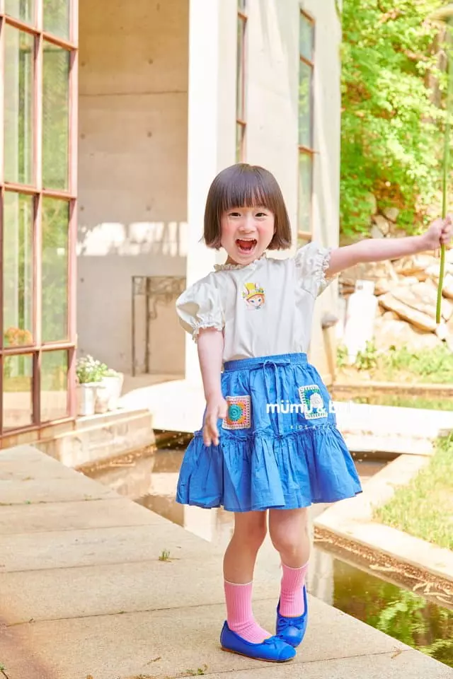 Mumunbaba - Korean Children Fashion - #discoveringself - Yellow Hat Bunny Tee - 4