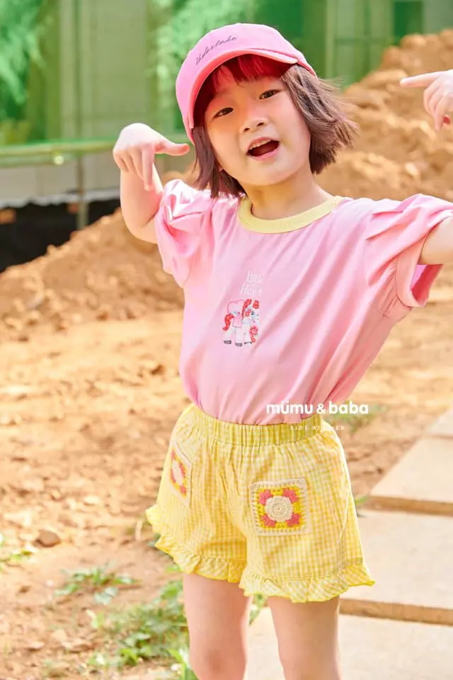 Mumunbaba - Korean Children Fashion - #prettylittlegirls - Little Ponny Tee - 3