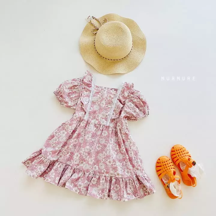 Murmure - Korean Children Fashion - #Kfashion4kids - Rose One-piece - 6