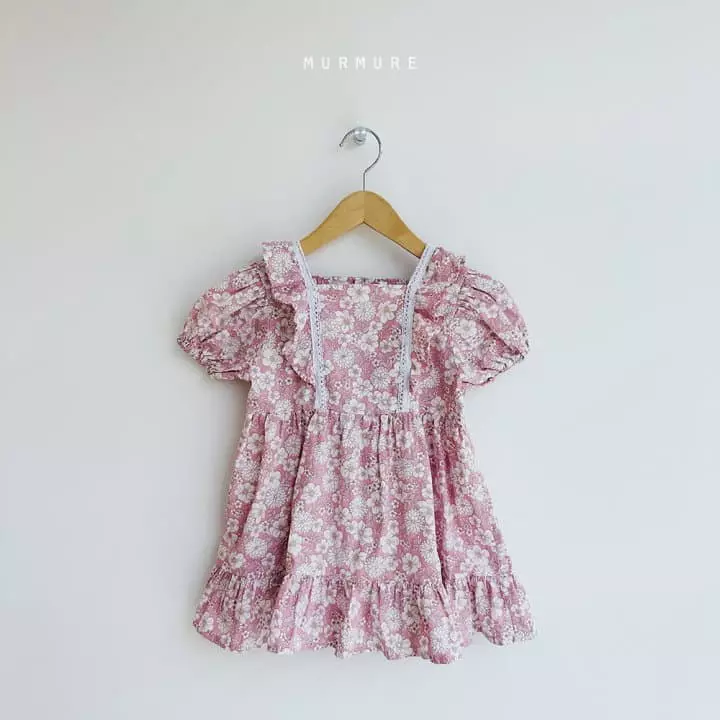 Murmure - Korean Children Fashion - #childofig - Rose One-piece - 11