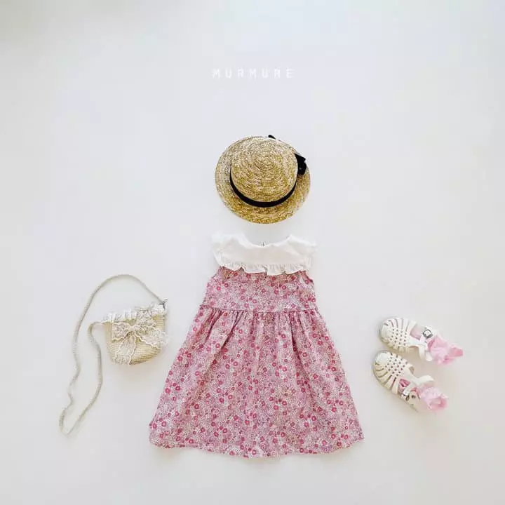 Murmure - Korean Children Fashion - #designkidswear - Summer Collar One-piece - 4