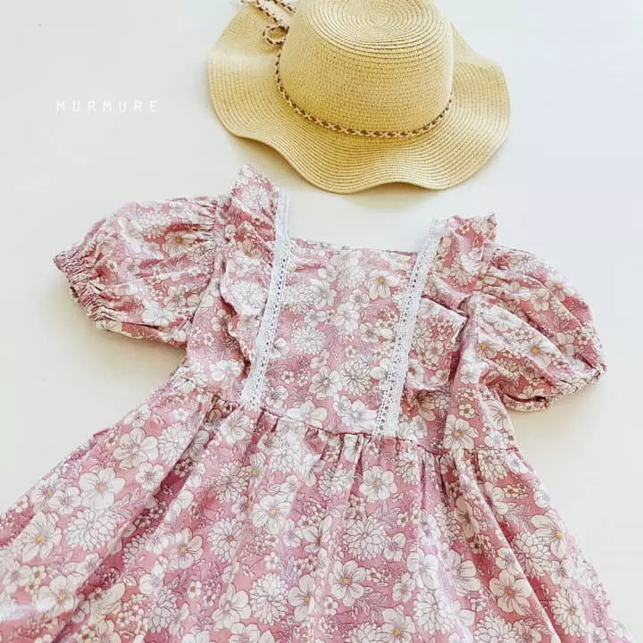 Murmure - Korean Children Fashion - #minifashionista - Rose One-piece - 9