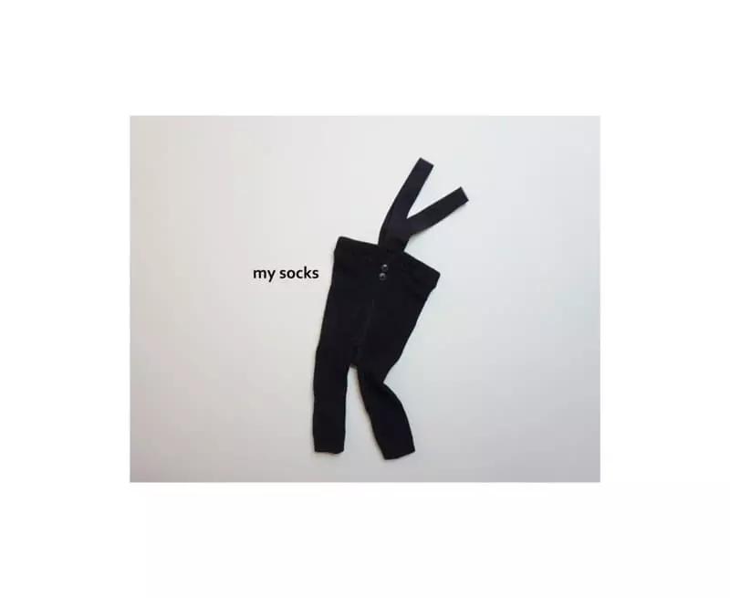 My Socks - Korean Baby Fashion - #babyboutique - Lino Dungarees Tights - 7