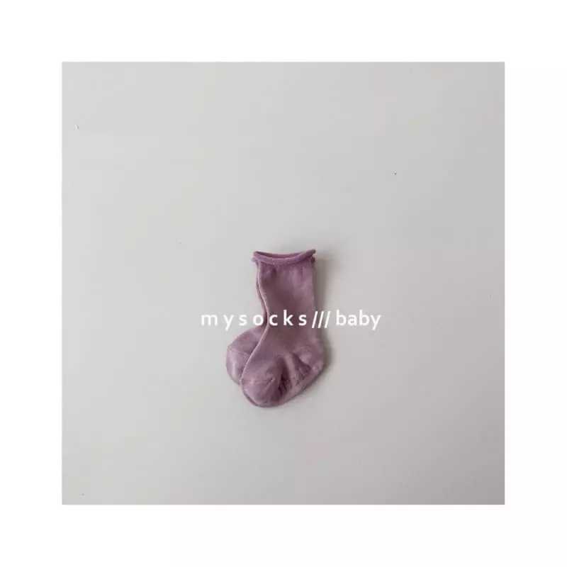My Socks - Korean Baby Fashion - #babyoninstagram - Baby Pure Socks Set - 4