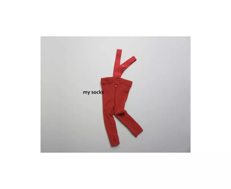 My Socks - Korean Baby Fashion - #babyoutfit - Lino Dungarees Tights