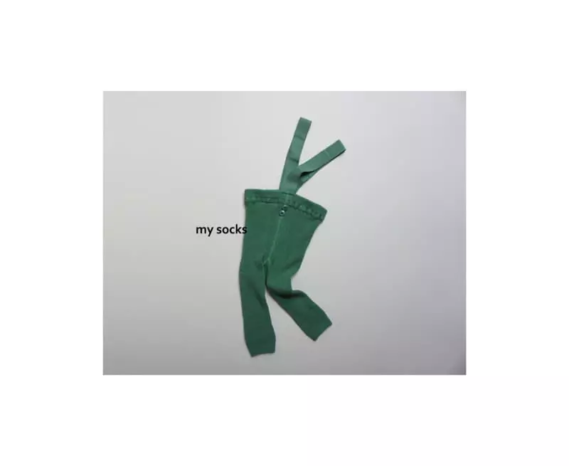 My Socks - Korean Baby Fashion - #babywear - Lino Dungarees Tights - 3