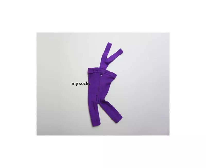 My Socks - Korean Baby Fashion - #smilingbaby - Lino Dungarees Tights - 6